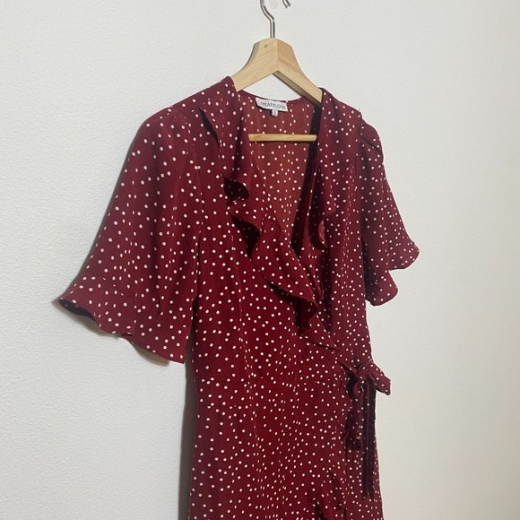 Heartloom Brenna Polka Dot Wrap Dress - Small - Minnie Mouse Disney Dress - Picture 10 of 10